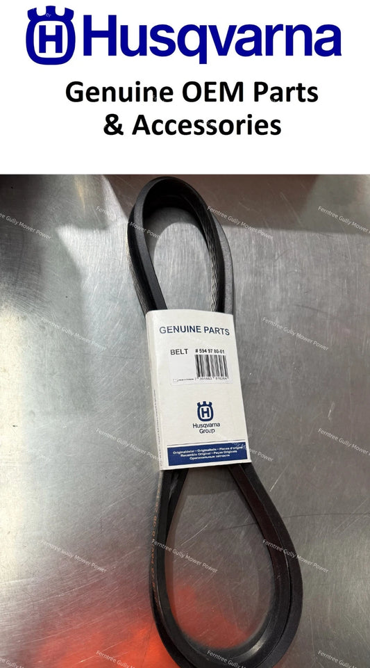GENUINE Husqvarna ride on deck belt 594978001,594978101