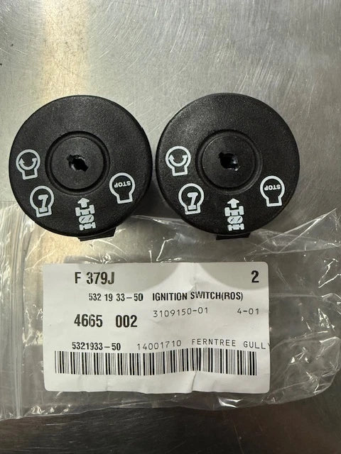 2 X Ignition-Switchs For Craftsman For Husqvarna 532193350 21546319 705064 33457