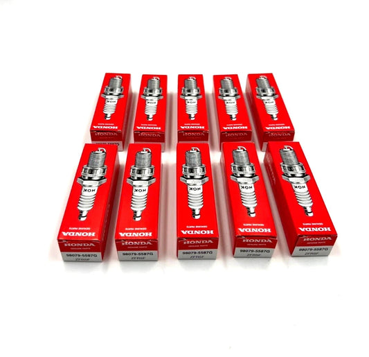 10pcs Genuine Honda SPARK PLUG 98079-5587G ZFR5F GX630 GX660 GX690 GXV630 GXV660