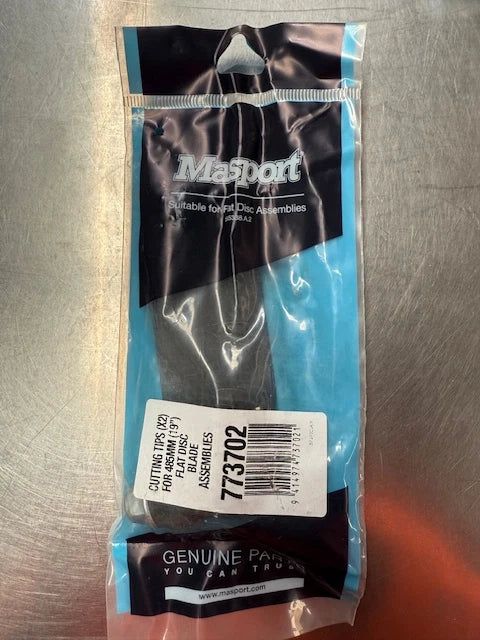 GENIUNE 2x Blades & Bolts Selected 19' Cut Masport Flat Mount 773702