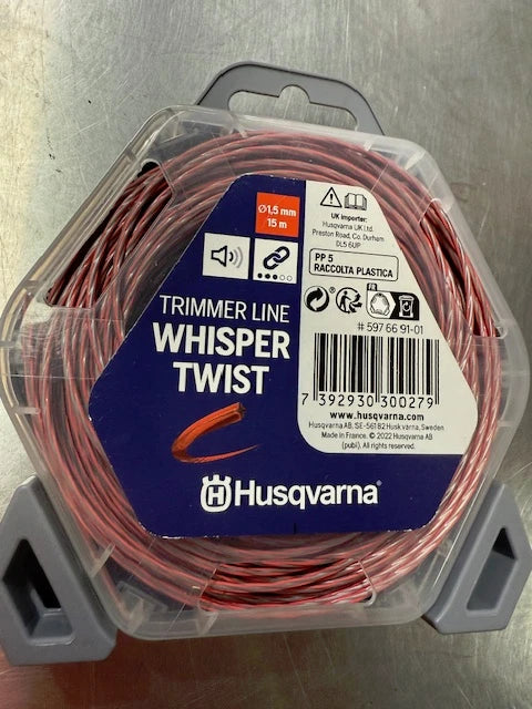 GENUINE HUSQVARNA CORE CUT TRIMMER LINE 1.5mm x 15m 597669101- FREE DELIVERY