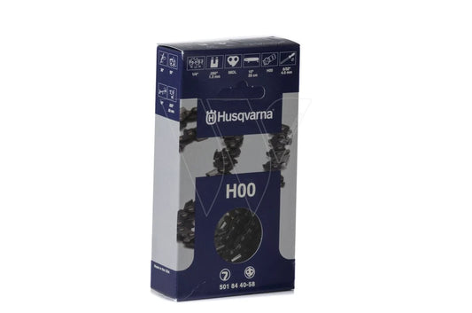 Genuine Husqvarna 10″ H00 Micro Chisel 1/4″ .050″ (1.3mm)Chain 501844058