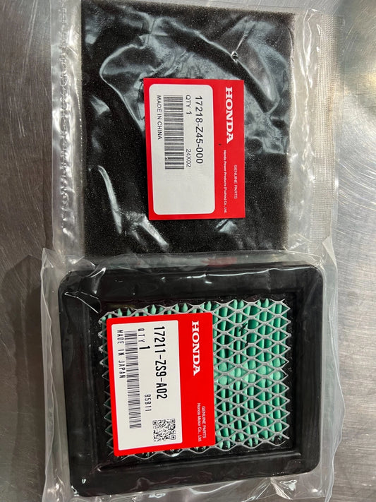 HONDA GENUINE Air Cleaner Filter AND PRE AIR FILTER Element EU32i Generators