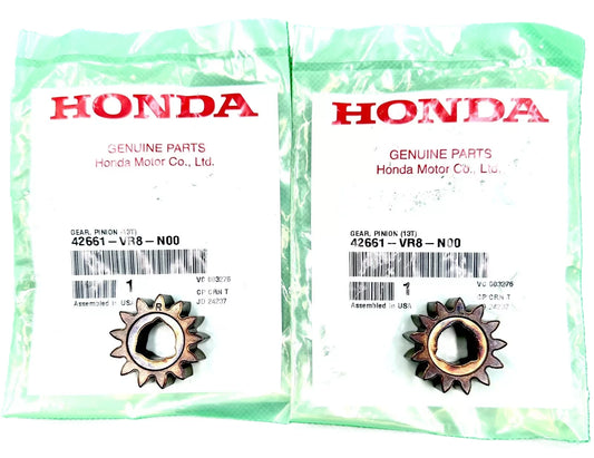 NEW Genuine HONDA Pinion Gear 13-Tooth (2-Pack) HRN216 42661-VR8-N00 OEM