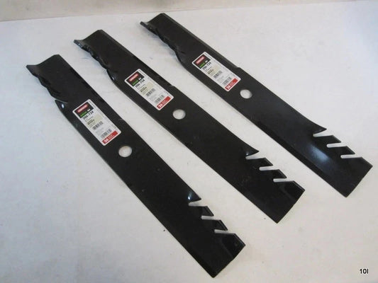 3 Pk Oregon 396-734 Gator G6 Blades 20-1/2' for John Deere M113878 AM100538