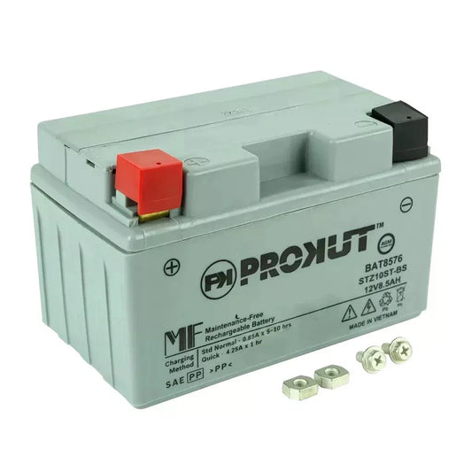 Prokut AGM Battery Universal Multi-Fit 12 Volt 8.5 Ah, 190 CCA Rover Masport