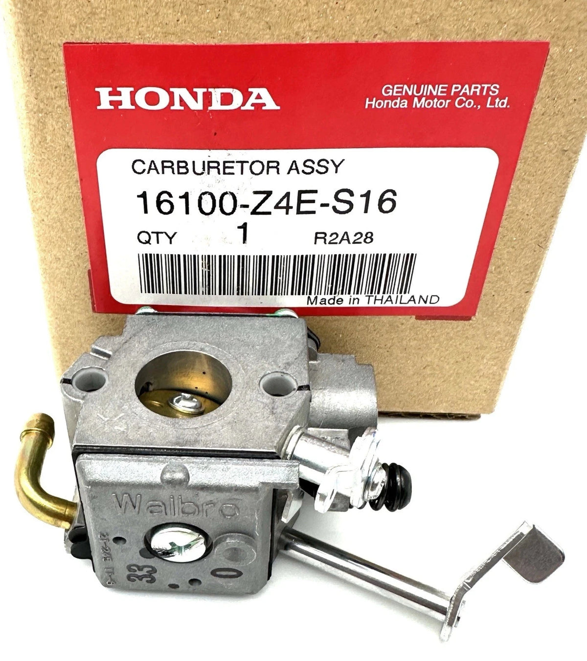 Genuine HONDA Carburetor GX100 GX100U GX100RT 16100-Z4E-S16 OEM HDA234C Rammer