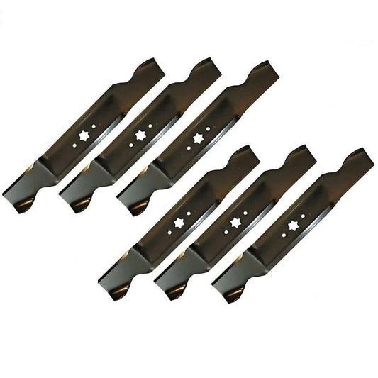6PK Blades For 50'Cub Cadet MTD Ride on Mower Yardman 742-04053 942-04053 B