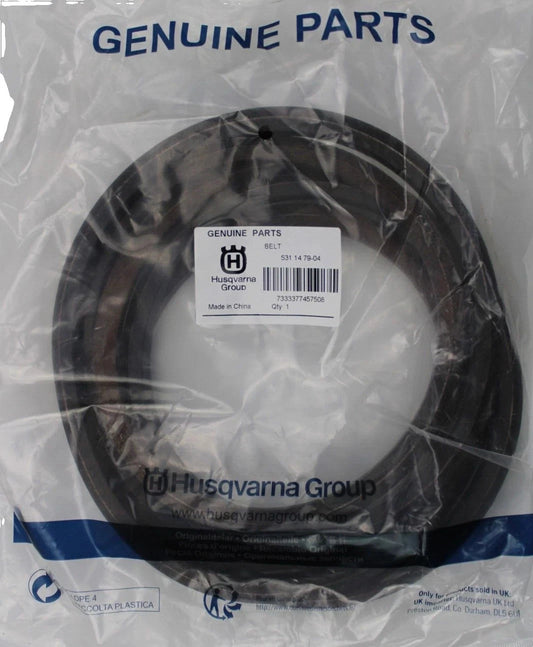 GENUINE HUSQVARNA TC 114 DRIVE BELT 531147904