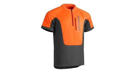 Genuine Husqvarna 597661146 Hi Vis Work T-Shirt Short Sleeve Size S M L XL XXL