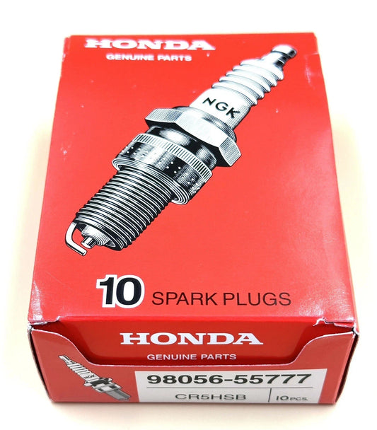 10 Pack Genuine Honda 98056-55777 EU2000 EU2200 Spark Plug Fits NGK CR5HSB OEM