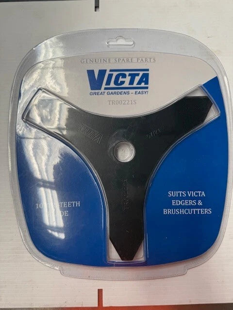 Victa Genuine 10' Inch Tri Teeth Edger Blade Brush Cutter Blade TR00221S
