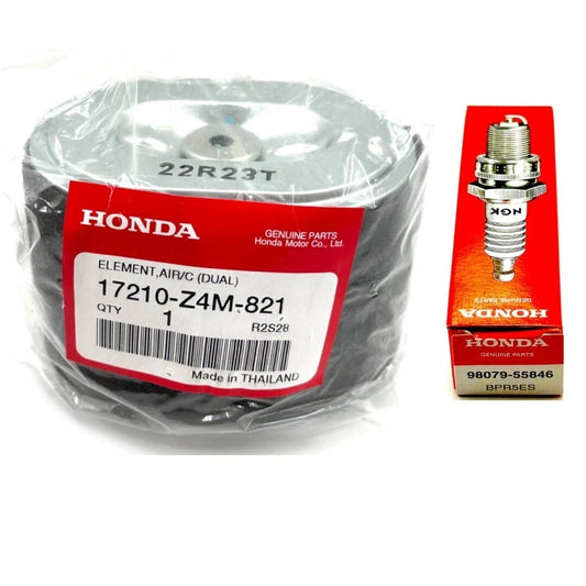Genuine Honda  Air Filter Element GX160 GX200 Spark Plug
