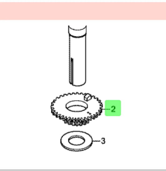 Genuine HONDA Timing Gear HRN216 GCV170LA HRX217K6 GCV200 14311-Z9L-000 OEM