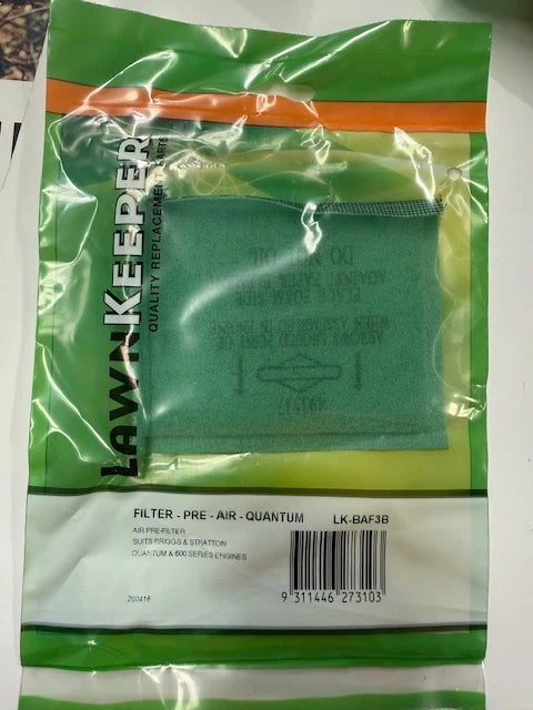 Pre filter for Briggs and Stratton Quantum engines. 491435 for air filter 491588
