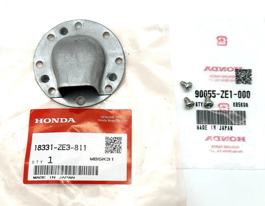 GenuineHONDA Muffler Deflector Cap GX240 GX270 GX340 GX390 18331-ZE3-811&3Screws
