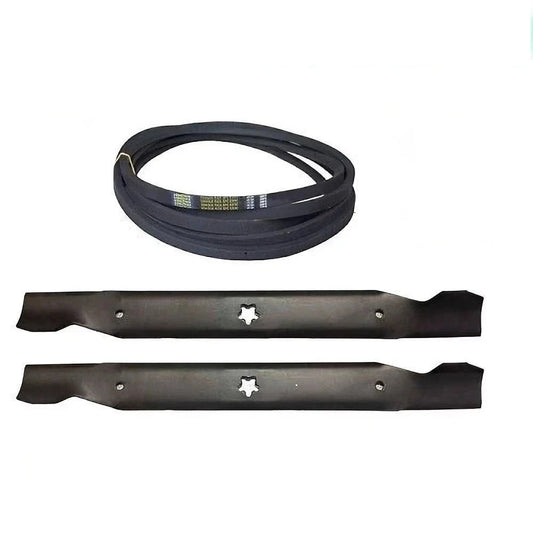 Blade & Belt Kit fits Selected 42' Cut Husqvarna Ride on Mowers LT130 532144959