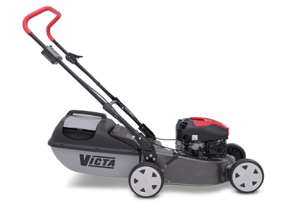 Victa 18" Corvette V144 PBS Steel Base, Mulch or Catch Push Mower — official view 2