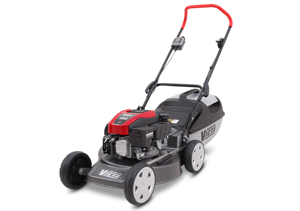 Victa 18" Corvette V144 PBS Steel Base, Mulch or Catch Push Mower — official view 5