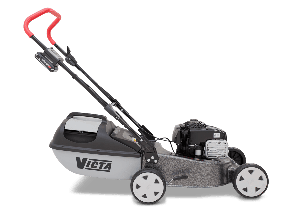 Victa 18" Corvette 300, PBS, Steel Base, Mulch or Catch Push Mower — official view 2